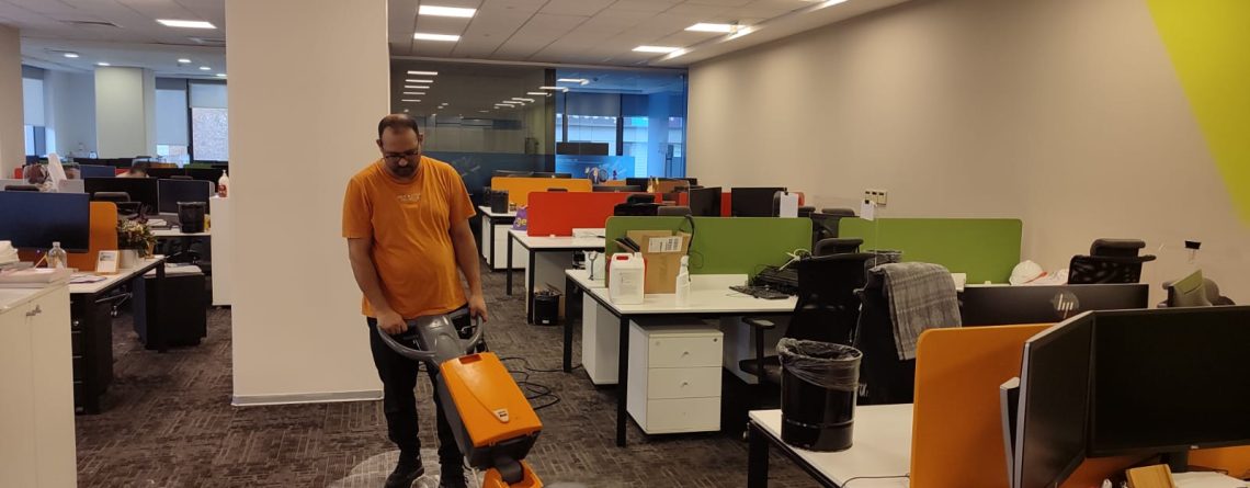 Kuru Küpük Ofis Halı Yıkama